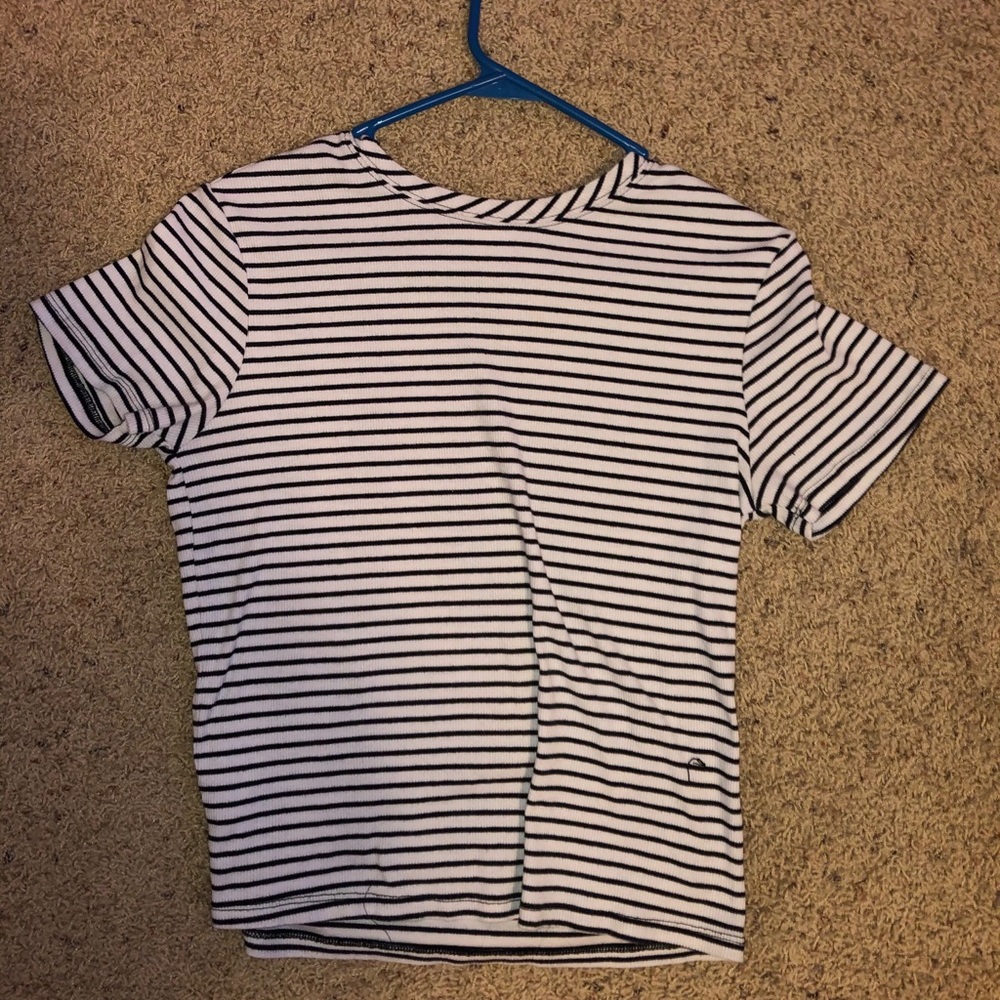 striped top